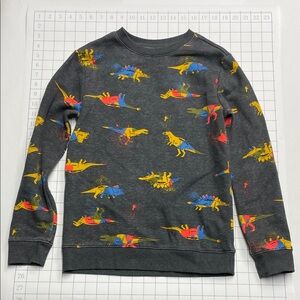 Cat & Jack Gray Dinosaur Sweatshirt